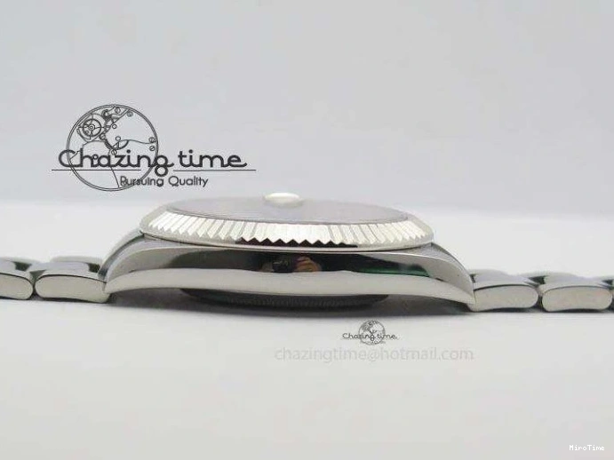 MiroTime 0213 Datejust II 116334 SS 41mm Sliver Gray Dial Sticks Markers On SS Bracelet A Cozy 3892